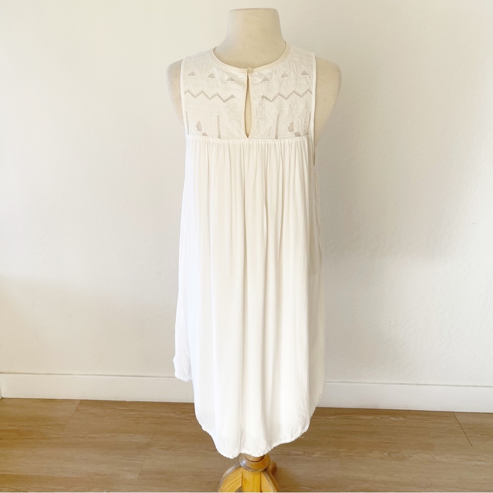 Aritzia Wilfred Allier Boho Peasant Dress in White Oak | Small - Picture 6 of 10